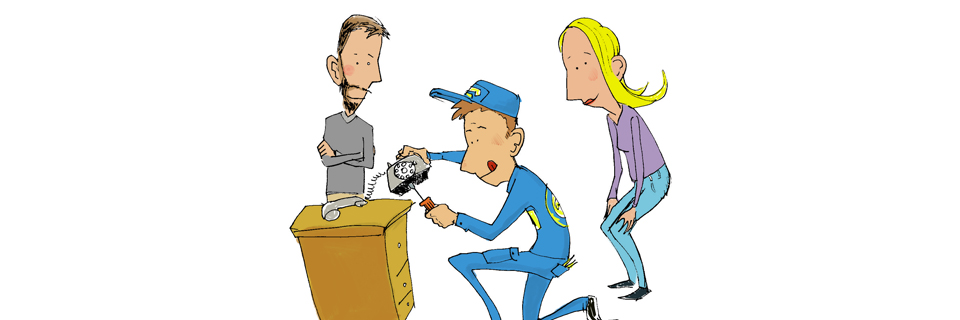 Drawing referring to the text